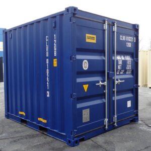 Contenedor 10 Pies azul